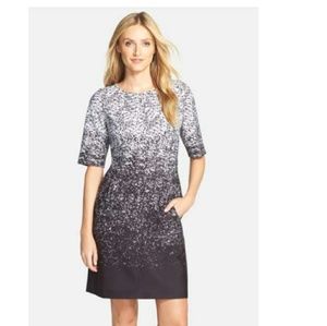 Tahari black/ivory dress